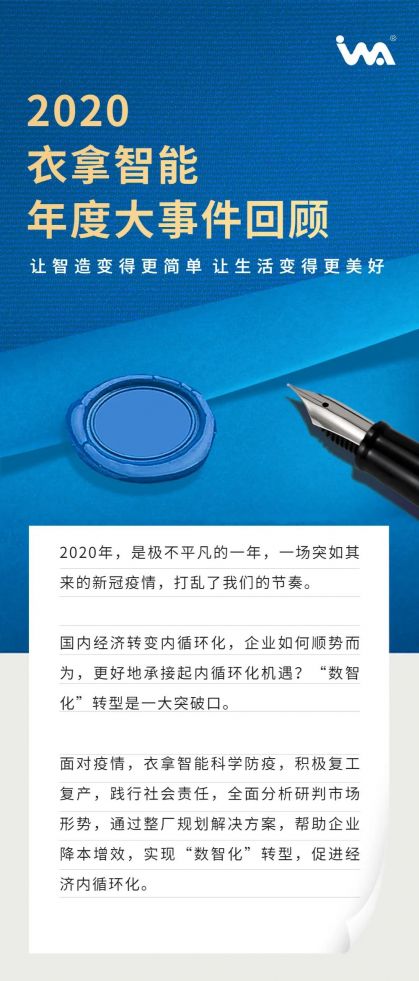 年終盤點(diǎn)｜衣拿智能2020年度大事件回顧！這一年，不簡單！
